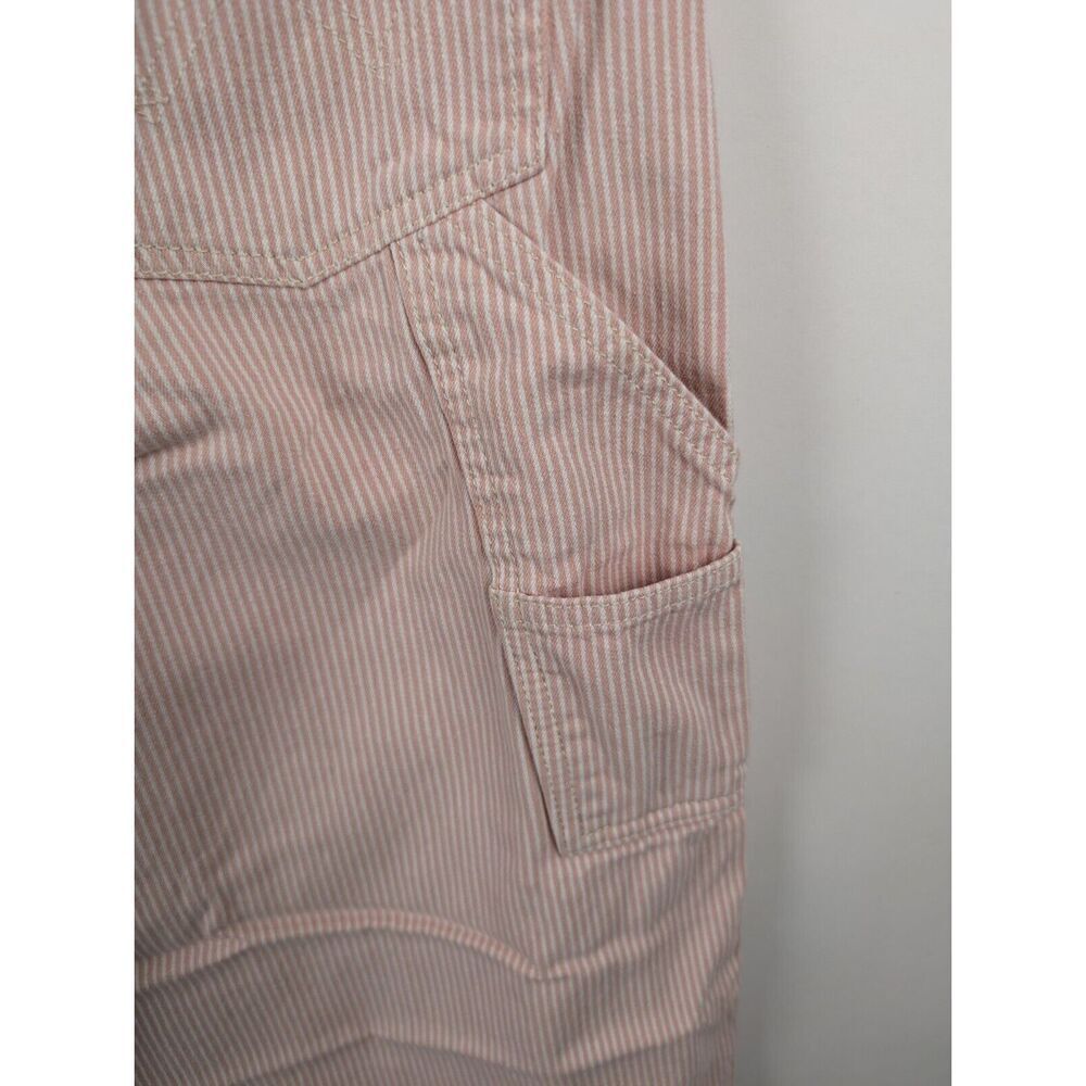 Wrangler Pants Womens 29X31 Pink Stripe Casey Jones Wide Leg Painter Pants - Picture 8 of 11